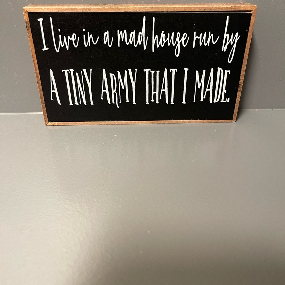 Hanging wall decor/tiered tray decor